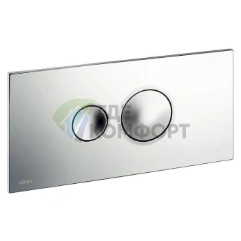 Кнопка смыва Viega Visign for Style 10 596347 матовый хром