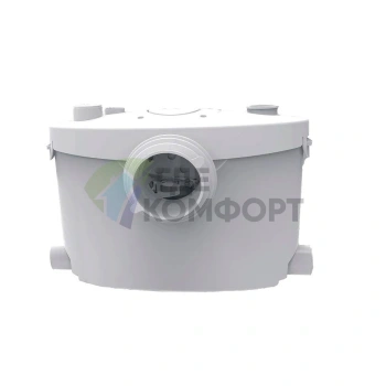 Канализационный насос TIM AquaTIM AM-STP-450 с измельчителем для отвода из унитаза, раковины и душа (ванны) 450 Вт, до 8 м, до 145 л/мин (Тим)
