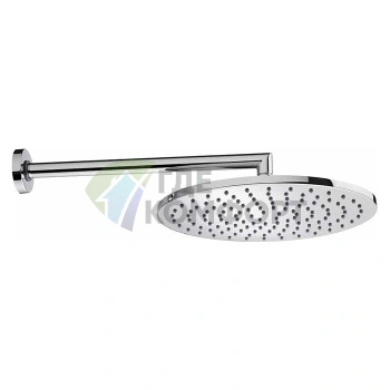 Верхний душ Bossini Cosmo 280 мм с кронштейном 400 мм (хром) (H70596I.030) - фото 1