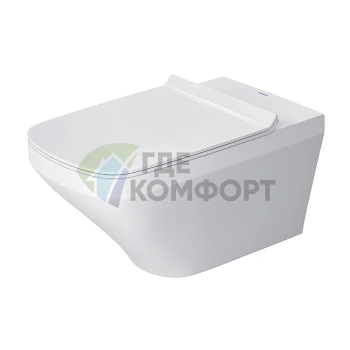 Подвесной унитаз DURAVIT DuraStyle с системой инсталляции Durafix и покрытием HygieneGlaze (2537092000) - фото 1