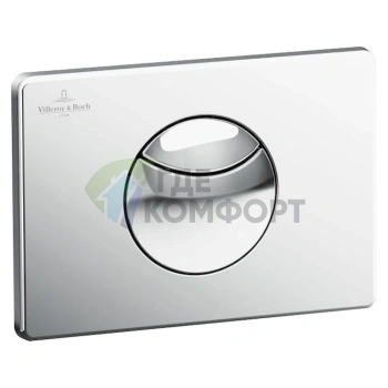 Кнопка смыва Villeroy & Boch Viconnect 9224 85 61, хром