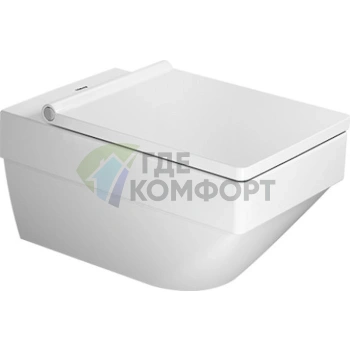 Подвесной унитаз Duravit Vero Air 252509 безободковый (2525090000) - фото 1