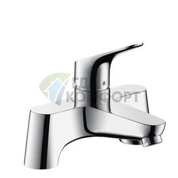Смеситель для ванны Hansgrohe Focus накладной, 2 отверстия, хром (31523000) - фото 1