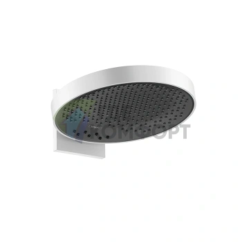 Верхний душ Hansgrohe Rainfinity 360 мм, настенное крепление, 3 jet, графит/белый мат. (26234700) - фото 1