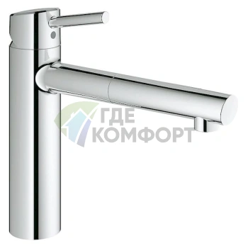 Смеситель Grohe Concetto для кухни: стиль и надежность - фото 1