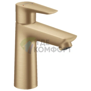 Смеситель для раковины Hansgrohe Talis E 110, шлифованная бронза (71710140) - фото 1