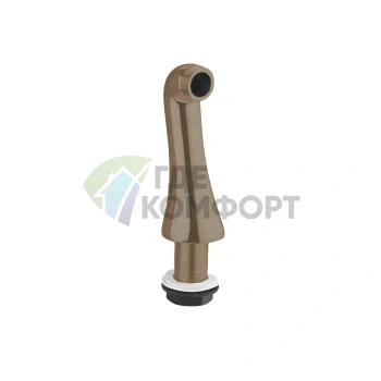 Ножка для смесителя Gattoni Accessori на борт ванны, 125 мм, бронза (1544/00V0br) - фото 1