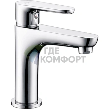 Смеситель для раковины Wasserkraft Leine 3504: хромированная сталь