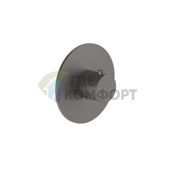 Смеситель термостатический настенный FANTINI SAILING Matt Gun Metal PVD (67 P5 J200B) - фото 1
