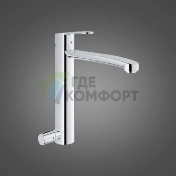 Смеситель Grohe Eurodisc Cosmopolitan для кухни: стиль и функциональность - фото 2