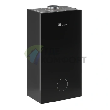 Настенный газовый котел E8 tempo GHC24V (черная стеклянная панель) - фото 2