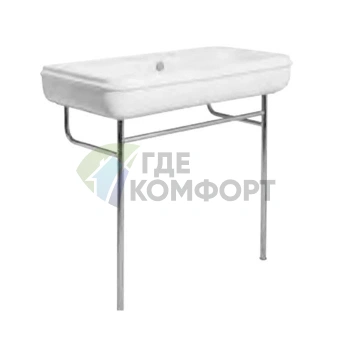 Металлическая конструкция для раковины AZZURRA CHARME CHA290 в цвете хром - фото 1