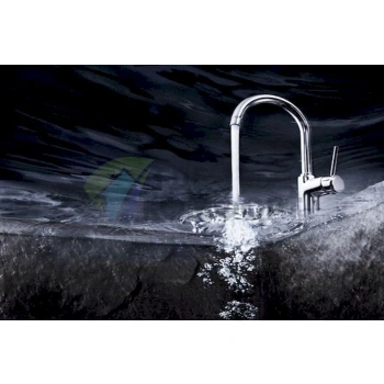 Смеситель для раковины Grohe Atrio 32042001: Однорычажный, хромированный - фото 2