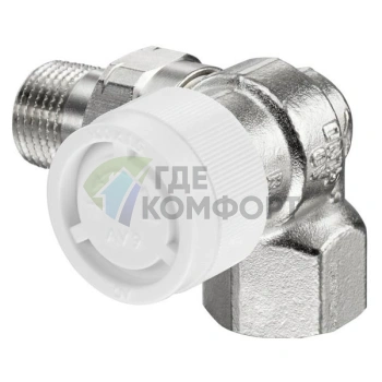 Клапан термостатический Oventrop AV9 1/2 (DN 15) М30x1-5 1183473 угловой трехосевой правый - фото 1