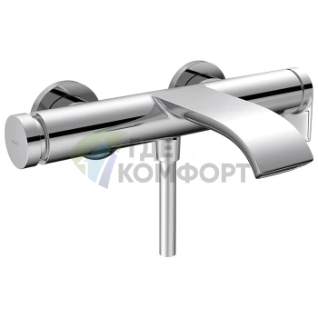 Смеситель для ванны Hansgrohe Vivensis: однорычажный настенный в хроме (75420000) - фото 1