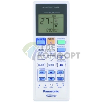 Сплит-система настенного типа Panasonic Deluxe CS/CU-E12RKD inverter - фото 4