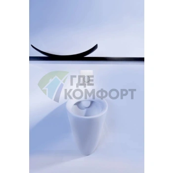Кнопка смыва для писсуаров TECE Loop Urinal 9242600 белая - фото 4