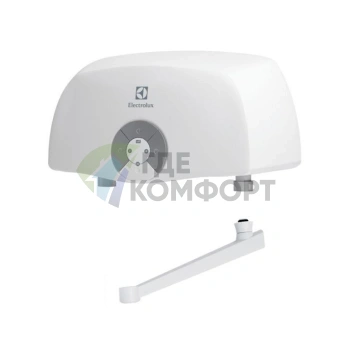 Водонагреватель проточный Electrolux SMARTFIX 2.0 T 5-5 кВт с краном