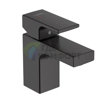 Смеситель для раковины Hansgrohe Vernis Shape матовый черный (71593670) - фото 1