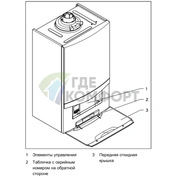 Газовый конденсационный настенный котел Vaillant ecoTEC plus VUW INT IV 306/5-5 H - фото 4