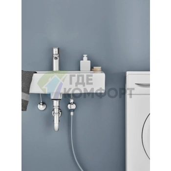 Комбинированный вентиль Grohe WAS 22036000 1/2 с уплотнительным кольцом - фото 2