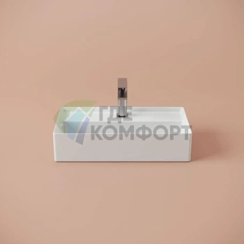 Раковина накладная Artceram Scalino 50x27 см белая глянцевая (SCL006 01 00) - фото 1
