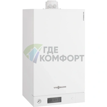 Газовый конденсационный настенный двухконтурный котел Viessmann Vitodens 100-W B1KC032 26 кВт - фото 1