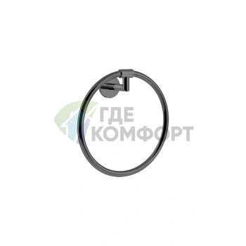 Полотенцедержатель-кольцо Gessi Tondo Black XL (63709#299) - фото 1