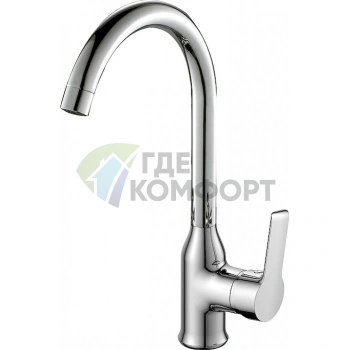 Смеситель для кухни Rush Victoria VI7135-23 с вращающимся изливом и выдвижной лейкой - фото 1
