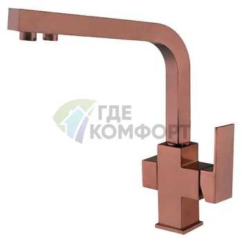 Смеситель для кухни Zorg Clean Water ZR 311 YF-PVD с медным покрытием - фото 1