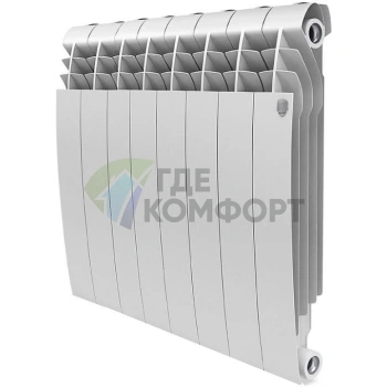 Радиатор биметаллический Royal Thermo BiLiner 500 8 секций - фото 1