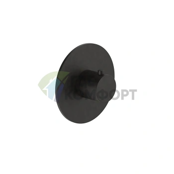 Смеситель термостатический настенный FANTINI SAILING Deep Black PVD (67 S1 J200B) - фото 1