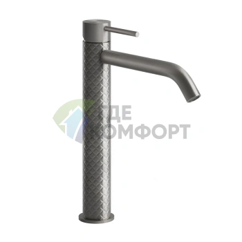 Высокий смеситель GESSI для раковины из нержавеющей стали 316 с матовым покрытием (54106#239) - фото 1