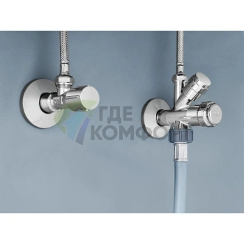 Комбинированный вентиль Grohe WAS 41070000 3/8 - фото 3