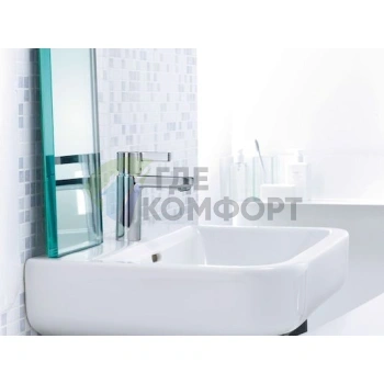 Комплект сантехники Hansgrohe Metris: смесители для ванны, раковины и душевой гарнитур - фото 3