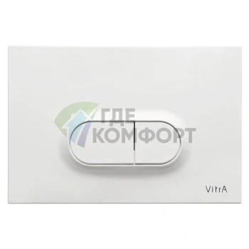 Комплект арматуры для бачка VitrA Normus 9773B003-7201 (белая кнопка) - фото 2