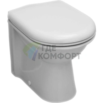 Приставной унитаз-биде Serel Orkide 6811BM с микролифтом - фото 1