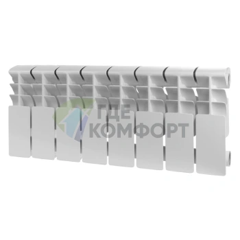 Радиатор алюминиевый Rommer Plus 200 8 секций