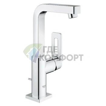 Стильный настенный смеситель Grohe Quadra 23297000 для раковины - фото 1