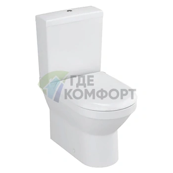 Унитаз-компакт подвесной VitrA Zentrum с инсталляцией 9012B003-7203