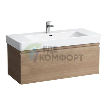 Тумба под раковину LAUFEN PRO S 1010 мм светлый дуб с ящиком (4.8355.2.096.479.1) - фото 1