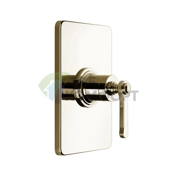GESSI VENTI20 Однорычажный встраиваемый смеситель для раковины, цвет Brass PVD (65061#710) - фото 1