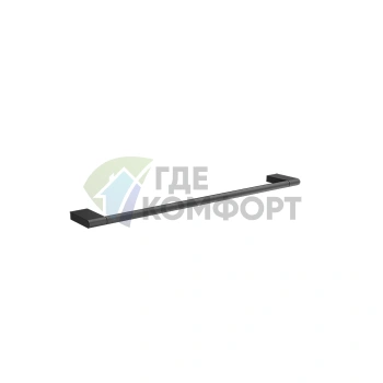 Полотенцедержатель GESSI Origini 45 см чёрный Brushed PVD (66502#707) - фото 1
