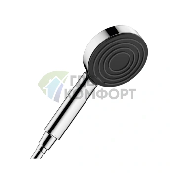 Ручной душ HANSGROHE PULSIFY с EcoSmart в цвете хром/графит (24121000) - фото 1