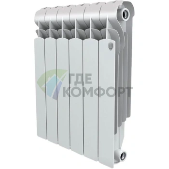 Радиатор алюминиевый Royal Thermo Indigo 500 6 секций