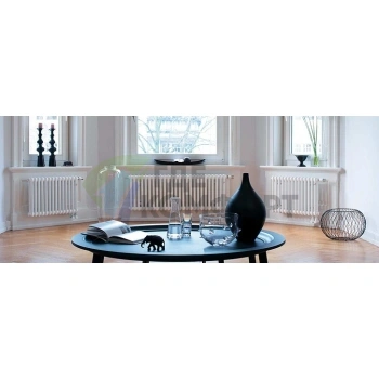 Трубчатый стальной радиатор Zehnder Charleston Completto Z-2050/08 секций с нижним подключением V001 - фото 2
