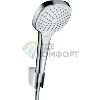 Душевой набор HG Croma Select E Vario с ручным душем и функцией 3-х струйных режимов (26425400) - фото 1