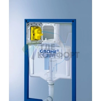Комплект инсталляции GROHE Rapid SL 4 в 1 с унитазом Roca Meridian и сиденьем с микролифтом — всё необходимое для современного санузла - фото 3