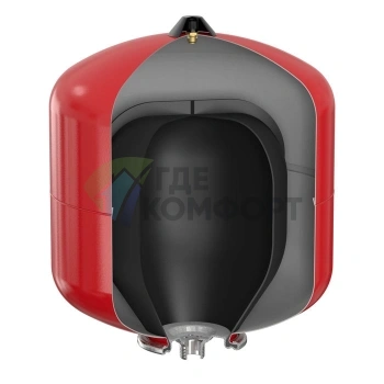 Расширительный бак Flamco Flexcon R 25л/1-5-6bar для отопления (Красный)