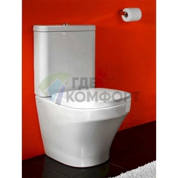 Унитаз-компакт Am.Pm Inspire C508607WH с крышкой-сиденьем - фото 3
